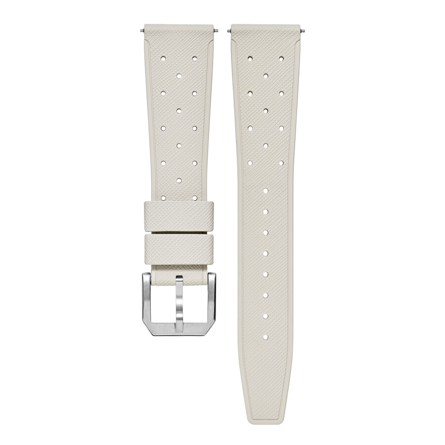 bracelet classique en caoutchouc argent chaud - montres baltic