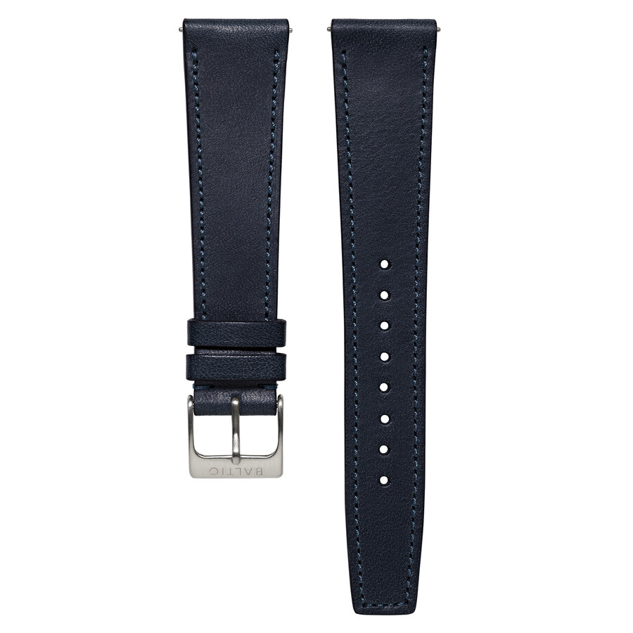 bracelet cousu bleu marine - montres baltic