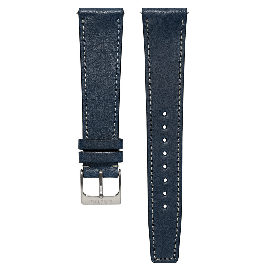 bracelet cousu bleu clair - montres baltic
