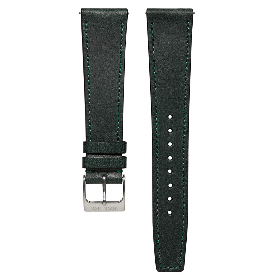 bracelet cousu vert - montres baltic