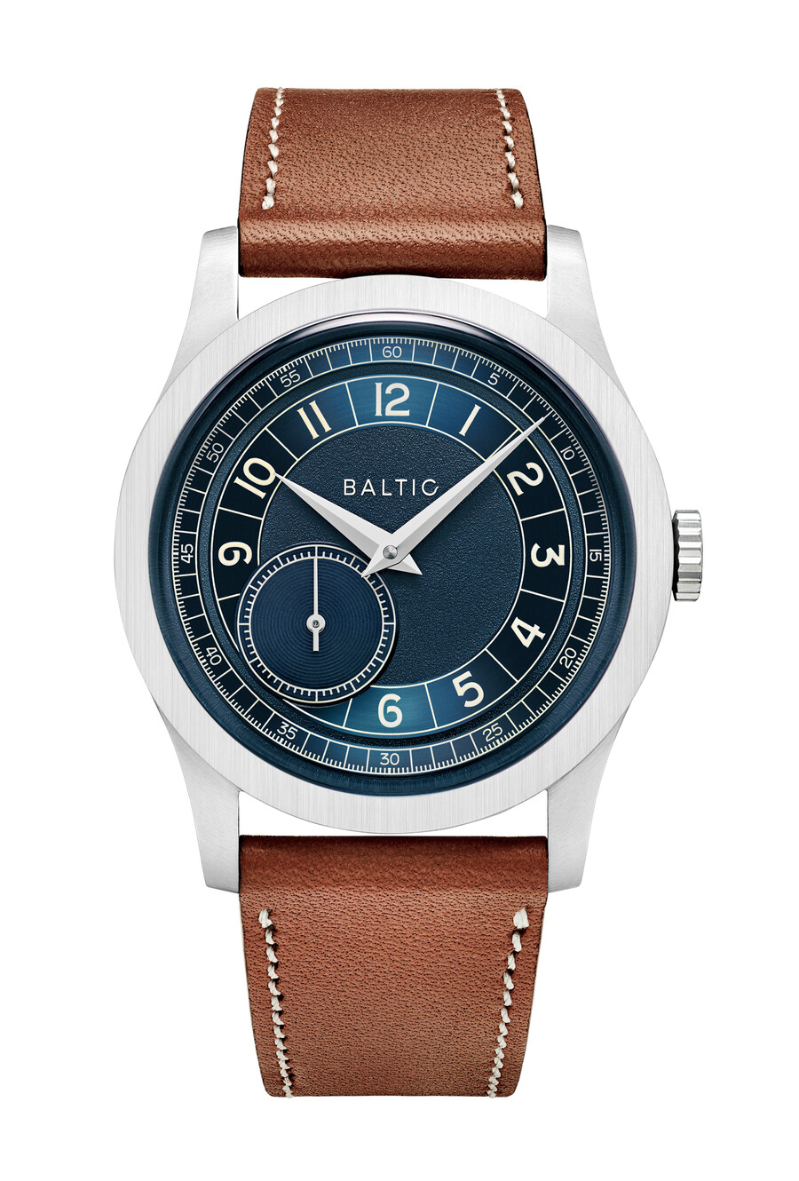 mr roulette bleu - montres baltic