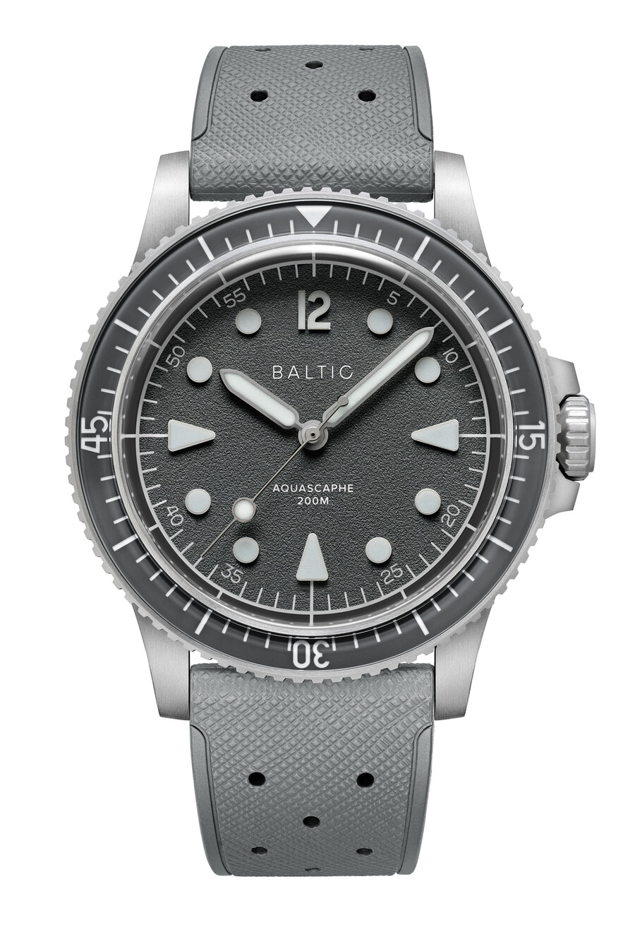 aquascaphe mk2 gris - montres baltic