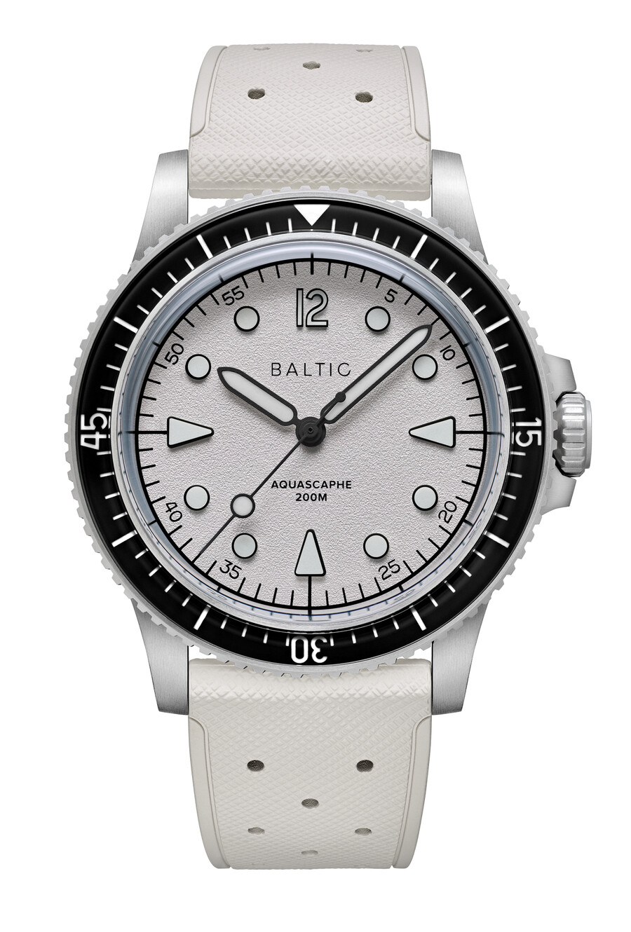aquascaphe mk2 argent chaud - montres baltic