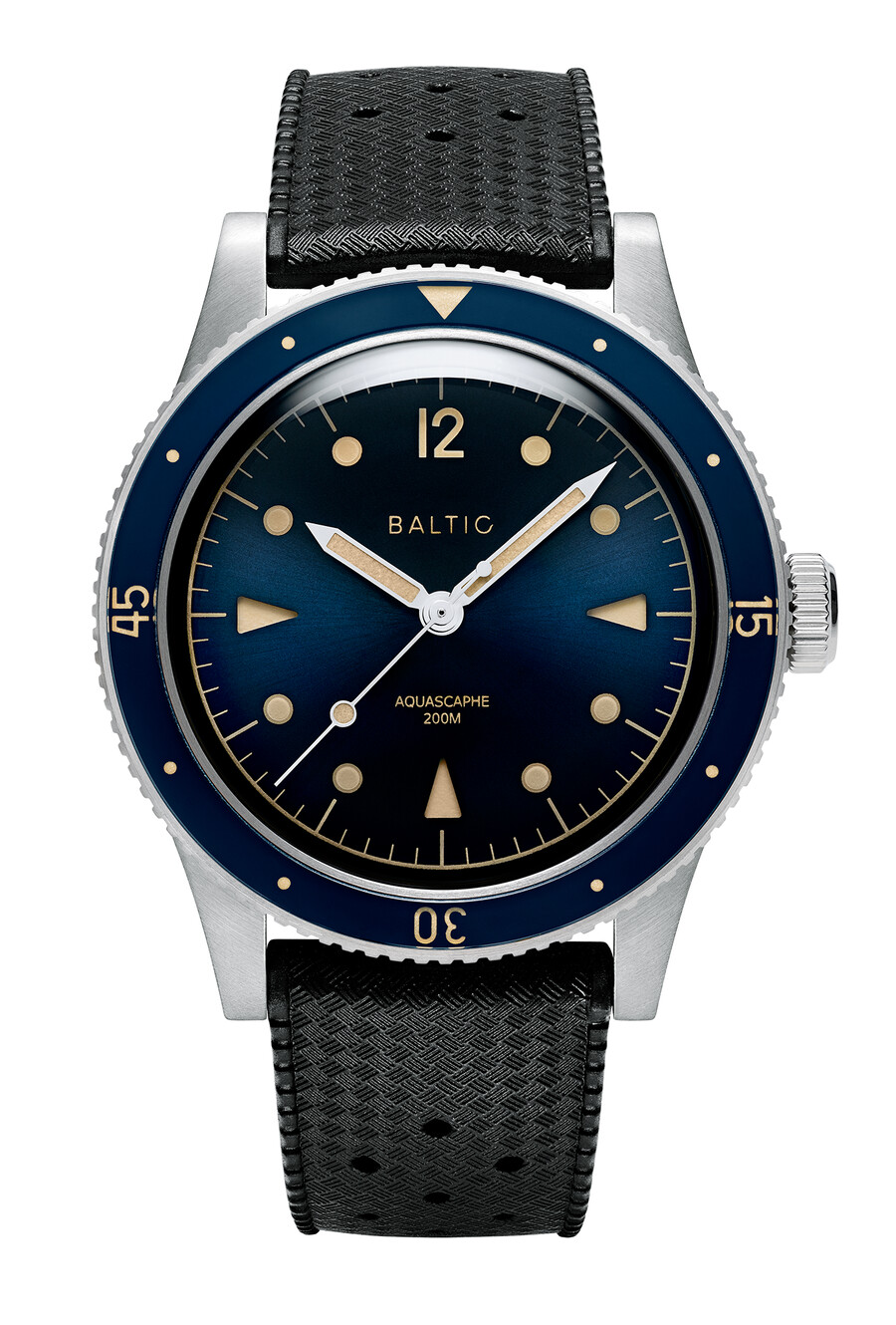 montres aquascaphe classic bleu doré - baltic