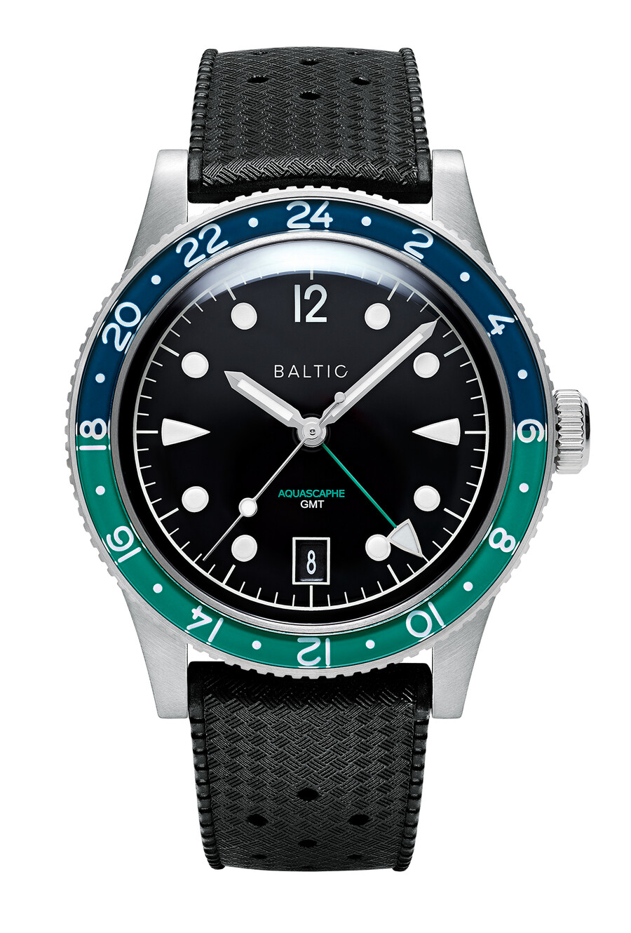 aquascaphe gmt vert - montres de la baltique
