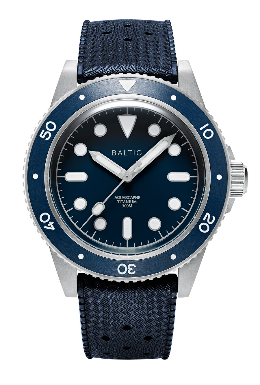aquascaphe titanium blue - montres baltic