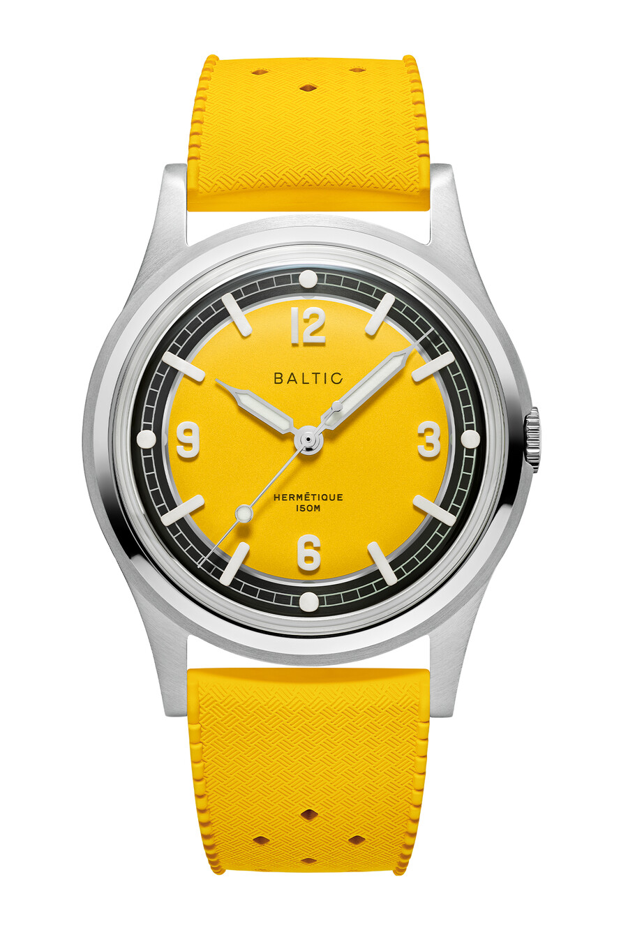 montres hermétique summer yellow - baltic