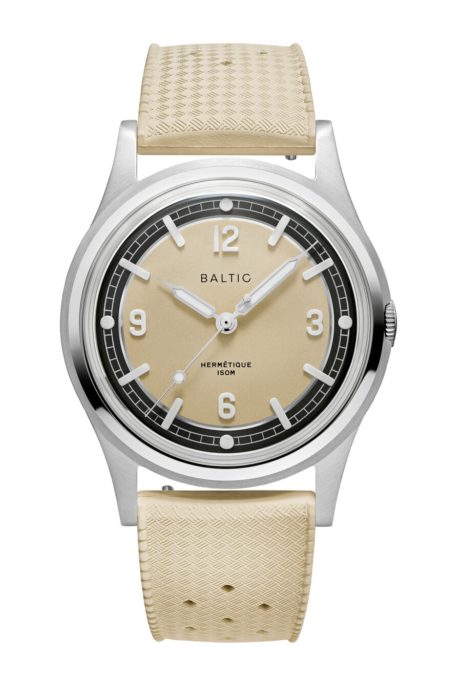 hermétique tourer beige - montres baltic
