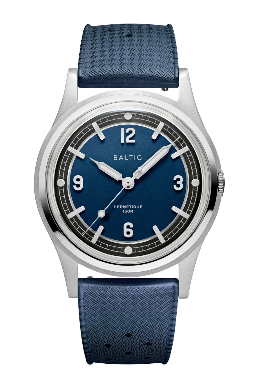 hermétique tourer bleu - baltic watches